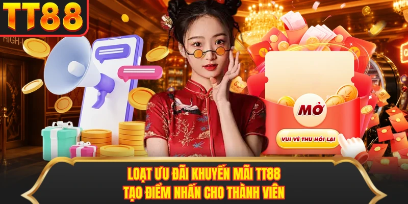 Loạt ưu đãi khuyến mãi TT88 tạo điểm nhấn cho thành viên